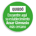 QUIBD  Encuentre aqu su establecimiento Acuar Gimnasio ms cercano