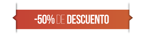 -50% DE DESCUENTO