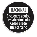 NACIONAL  Encuentre aqu su establecimiento Color Siete ms cercano