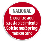 NACIONAL Encuentre aqu su establecimiento Colchones Spring ms cercano