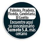 PALMIRA-PRADERA-FLORIDA-CANDELARIA-EL CERRITO Encuentre aqu su concesionario Sumoto S.A. ms cercano