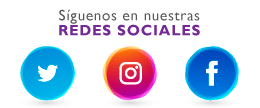 Sguenos en nuestras Redes Sociales