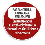 BARRANQUILLA, CARTAGENA, VALLEDUPAR Encuentre aqu su establecimiennto La Herradura Grill House  ms cercano