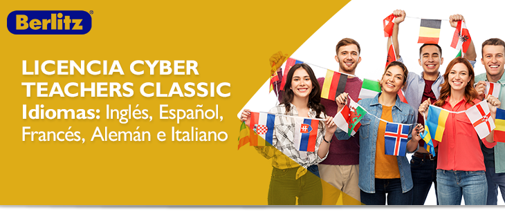 Licencia Cyber Teachers Classic Idiomas: Ingls, Espaol, Francs, Alemn e Italiano